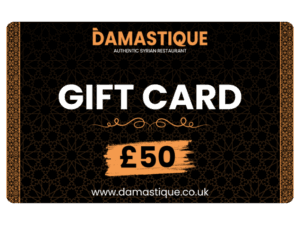 Damastique Gift Card £50