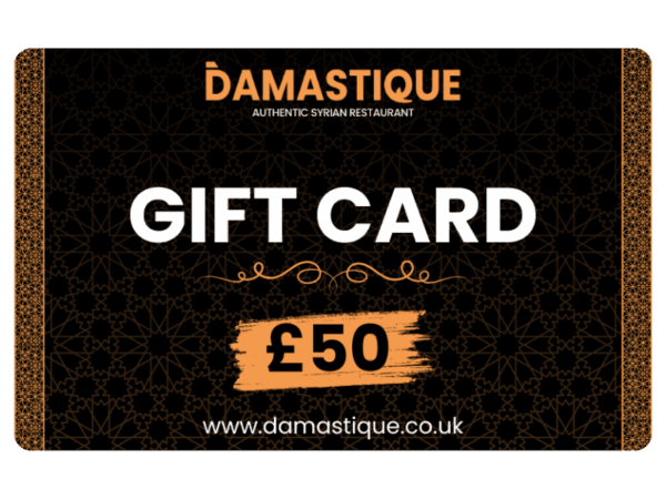 Damastique Gift Card £50