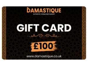 Damastique Gift Card £100